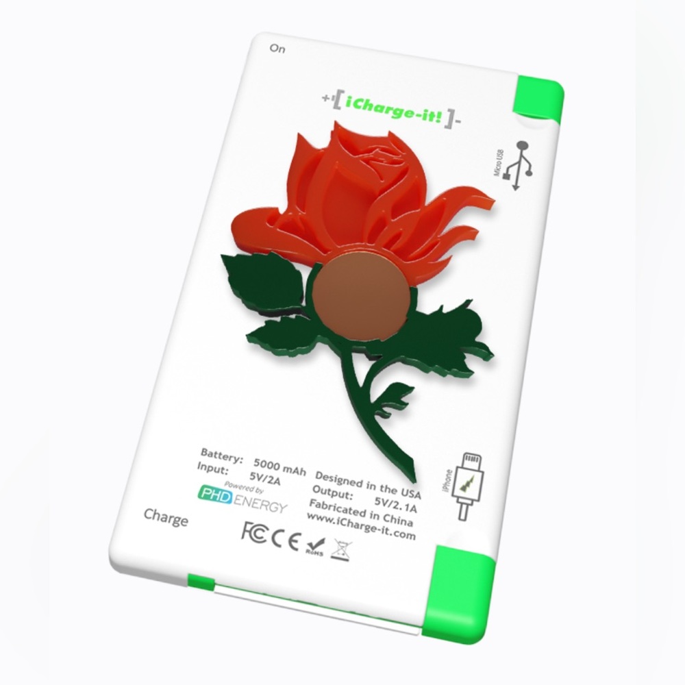 iCharge-it Rose Power Bank for iPhone & Android NEW IN BOX
